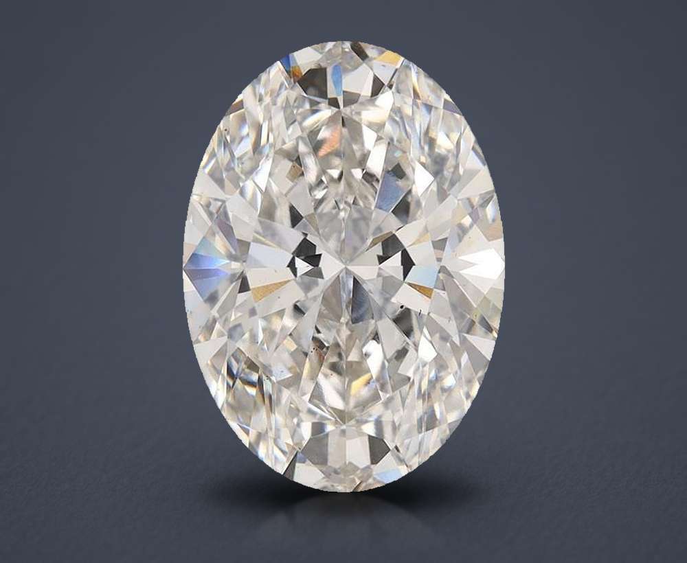 7.14 Carat Oval Lab Diamond