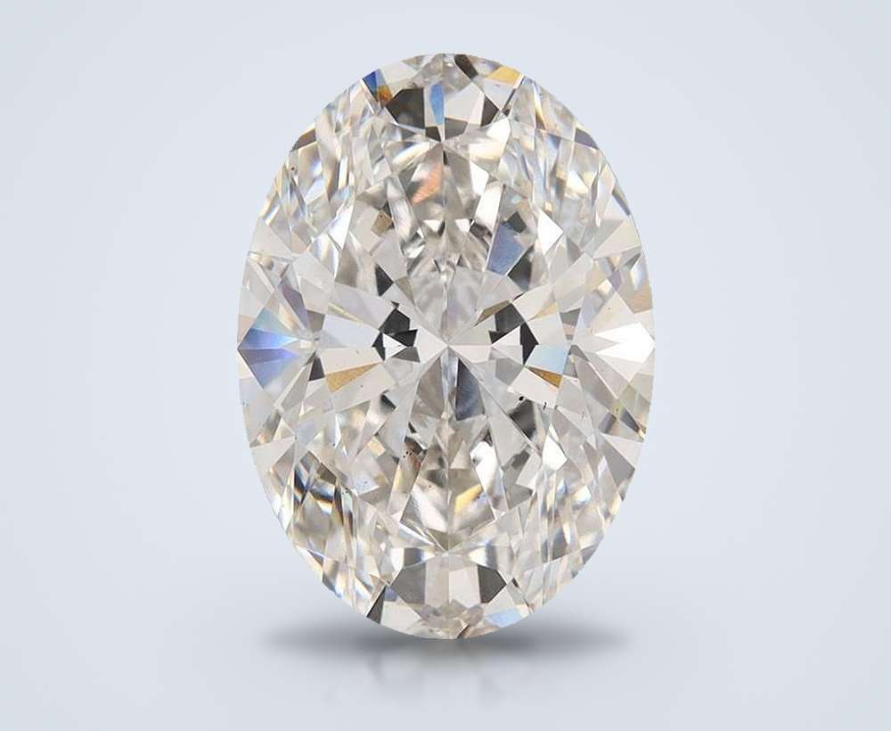 7.14 Carat Oval Lab Diamond