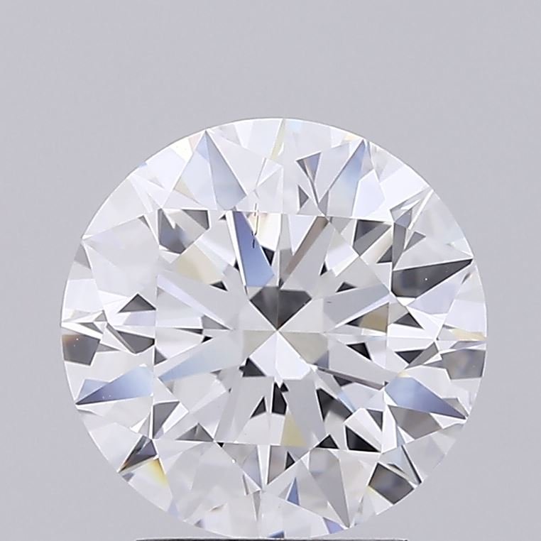 3.25ct D VS2 Rare Carat Ideal Cut Round Lab Grown Diamond