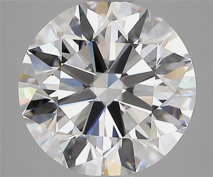 3.50ct F VVS2 Rare Carat Ideal Cut Round Diamond