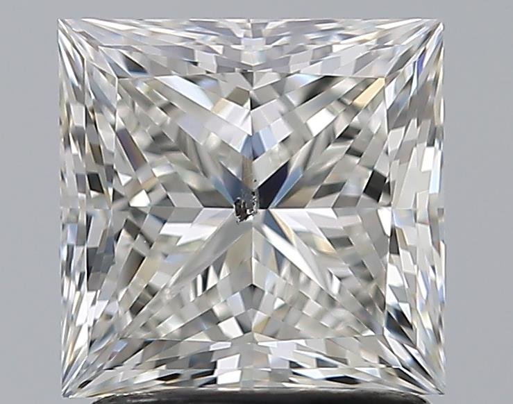 1.82ct I SI2 Rare Carat Ideal Cut Princess Diamond