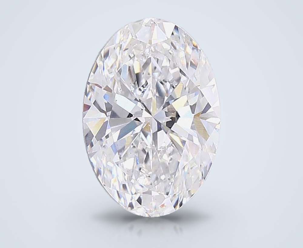 10.06 Carat Oval Lab Diamond