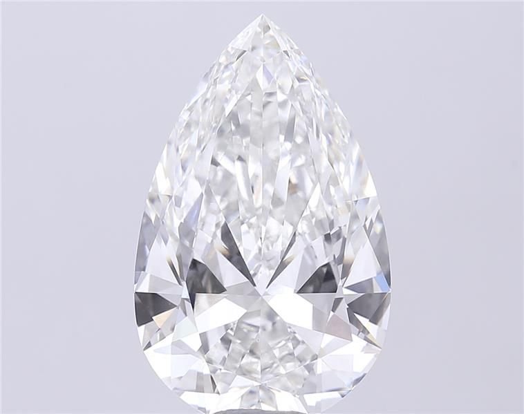 11.04ct G VS1 Excellent Cut Pear Lab Grown Diamond