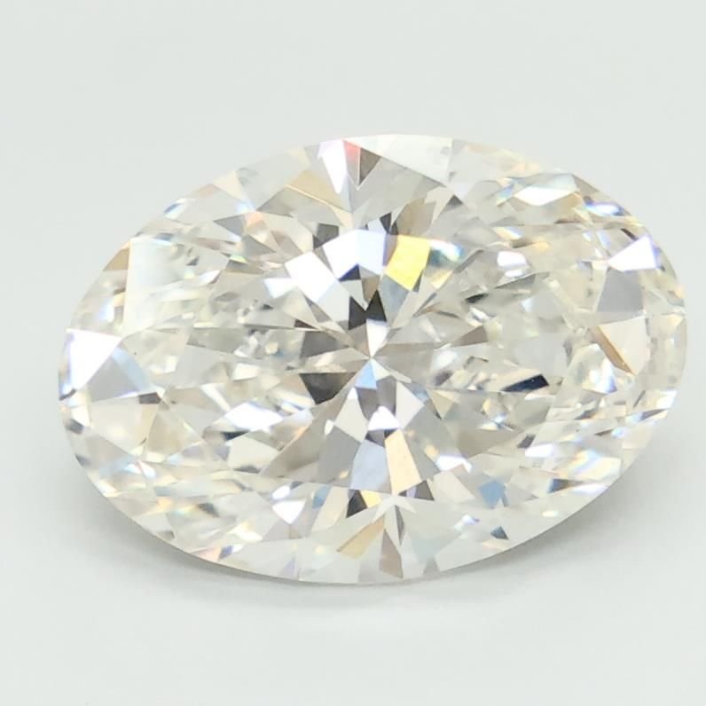 3.15ct G VS1 Rare Carat Ideal Cut Oval Lab Grown Diamond