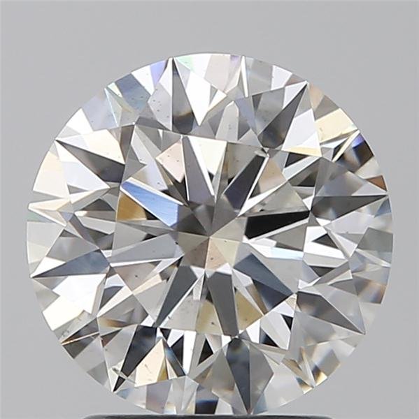 2.00ct F SI1 Rare Carat Ideal Cut Round Lab Grown Diamond