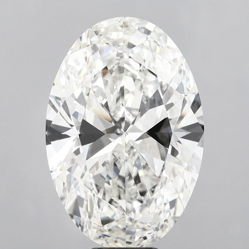 12.05ct F VS1 Rare Carat Ideal Cut Oval Lab Grown Diamond