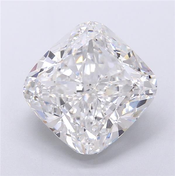 6.01ct E VS1 Rare Carat Ideal Cut Cushion Lab Grown Diamond