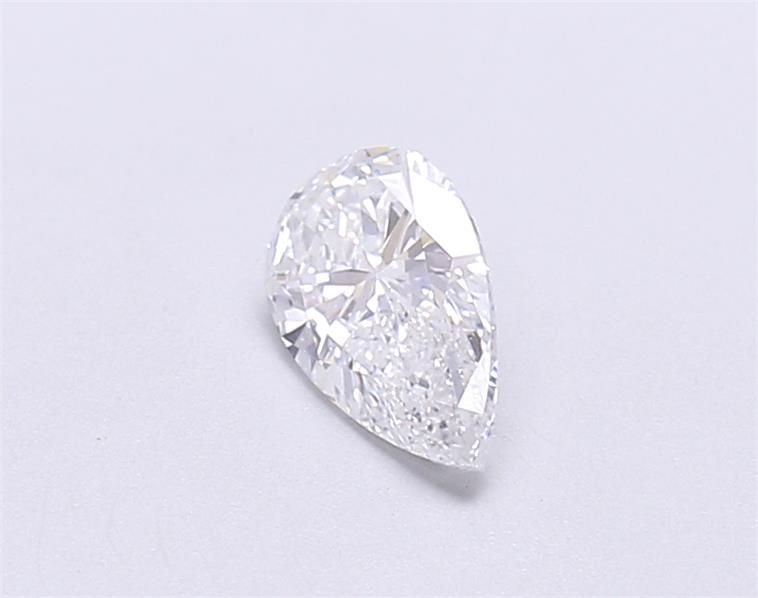 0.49ct D VVS2 Rare Carat Ideal Cut Pear Lab Grown Diamond