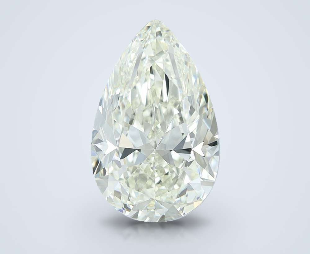4.53 Carat Pear Natural Diamond