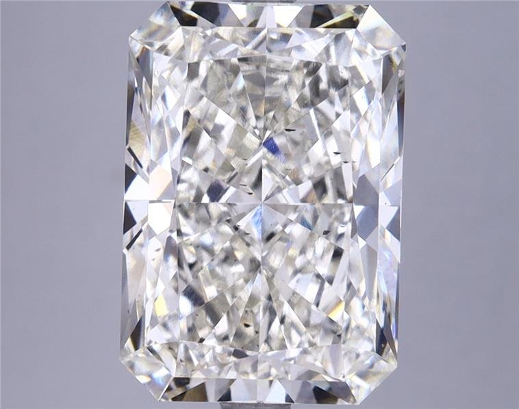 5.86ct H SI1 Rare Carat Ideal Cut Radiant Lab Grown Diamond