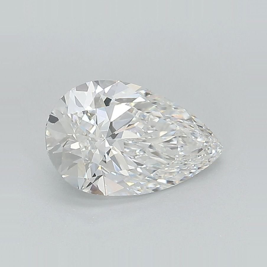 15.13ct F VVS2 Very Good Cut Pear Lab Grown Diamond