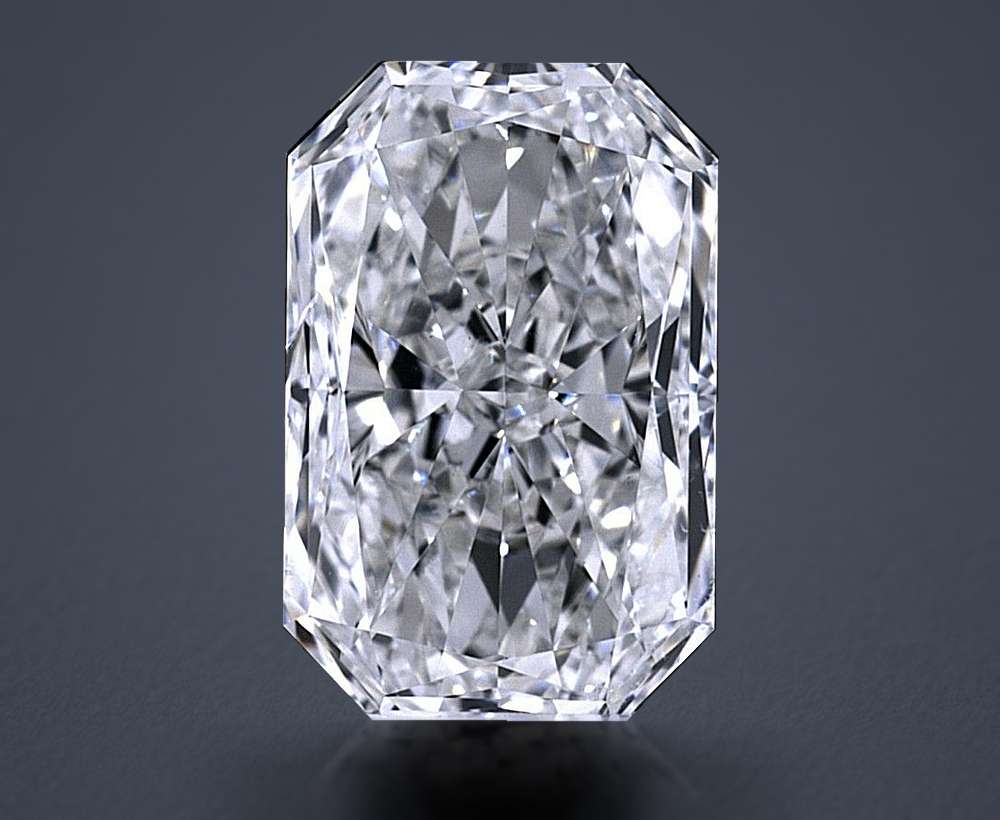 3.46 Carat Radiant Natural Diamond