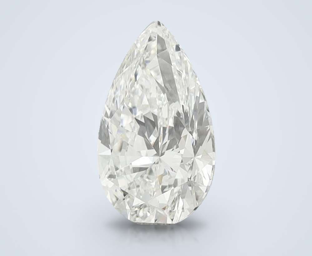 3.00 Carat Pear Lab Diamond