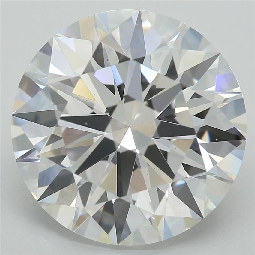 4.41ct D VS2 Rare Carat Ideal Cut Round Lab Grown Diamond