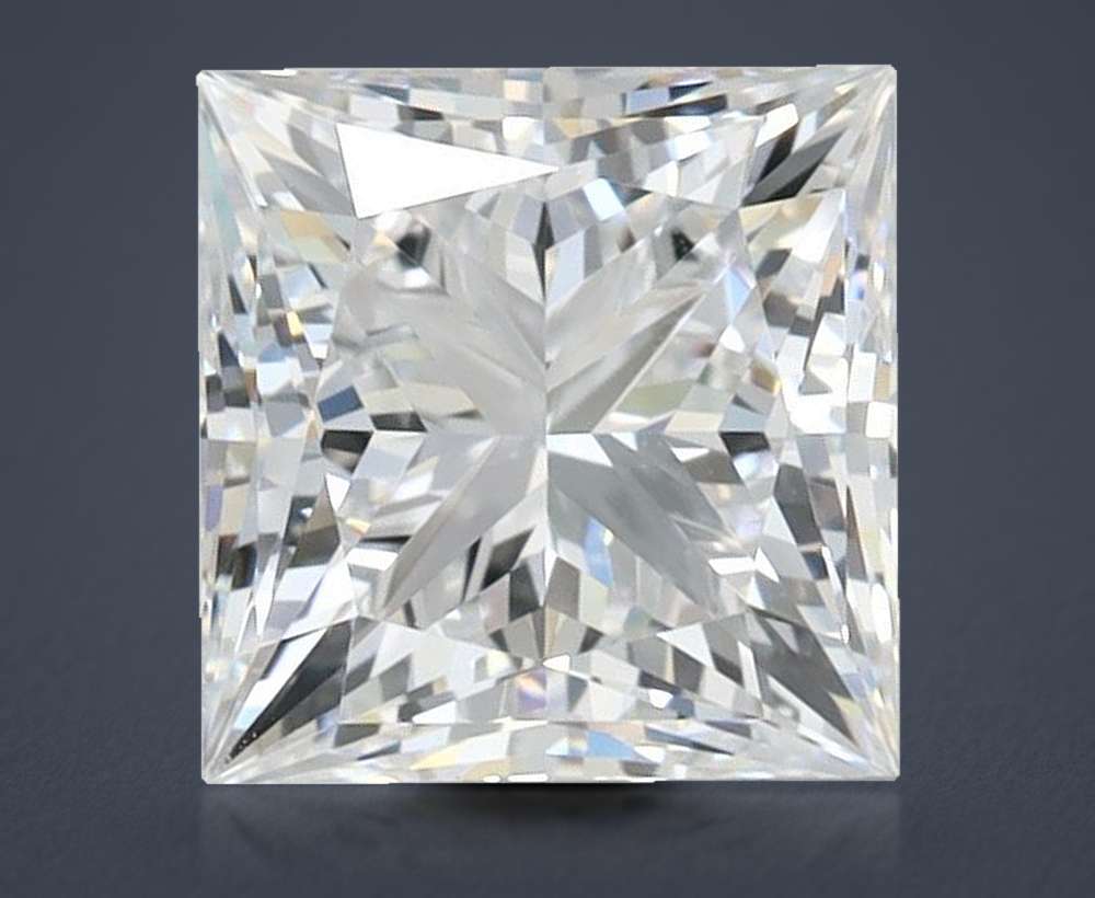 1.60 Carat Princess Lab Diamond