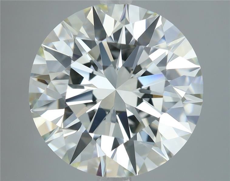 5.01ct I VVS1 Rare Carat Ideal Cut Round Diamond