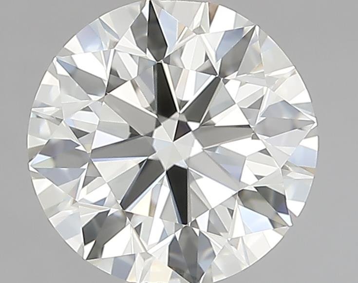 2.45ct K VVS1 Rare Carat Ideal Cut Round Diamond