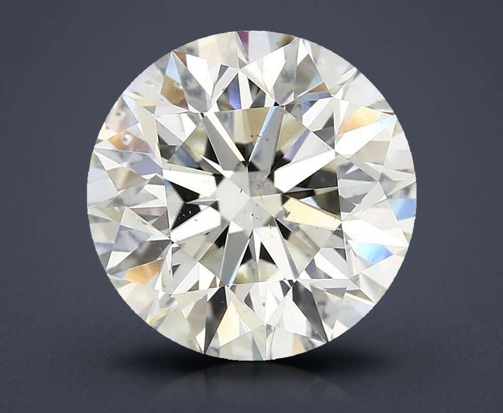 4.00 Carat Round Natural Diamond