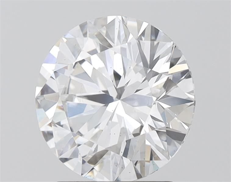 2.24ct D VS2 Rare Carat Ideal Cut Round Lab Grown Diamond