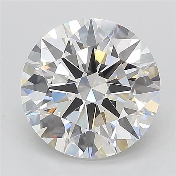 2.27ct E VVS2 Rare Carat Ideal Cut Round Lab Grown Diamond