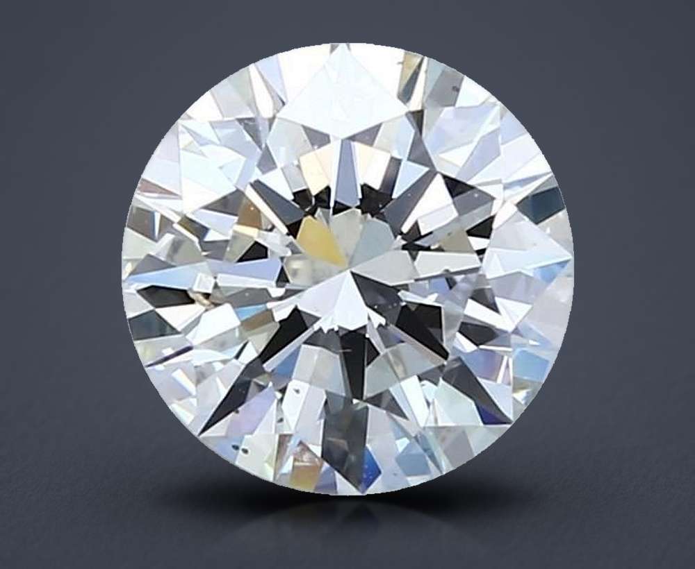 2.03 Carat Round Natural Diamond