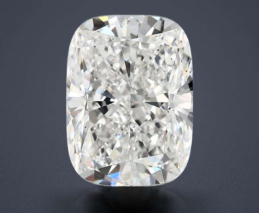 3.70 Carat Cushion Lab Diamond