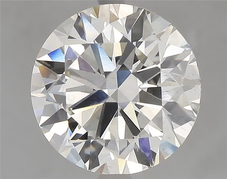 5.01ct I VS2 Excellent Cut Round Lab Grown Diamond