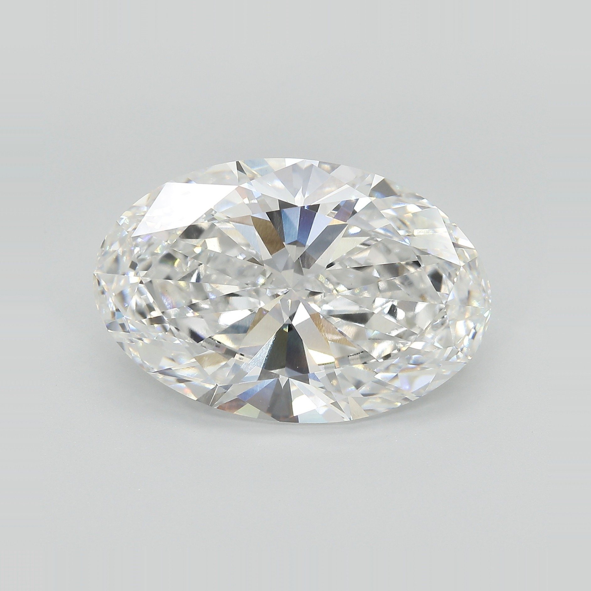 14.21ct E VVS2 Very Good Cut Oval Lab Grown Diamond