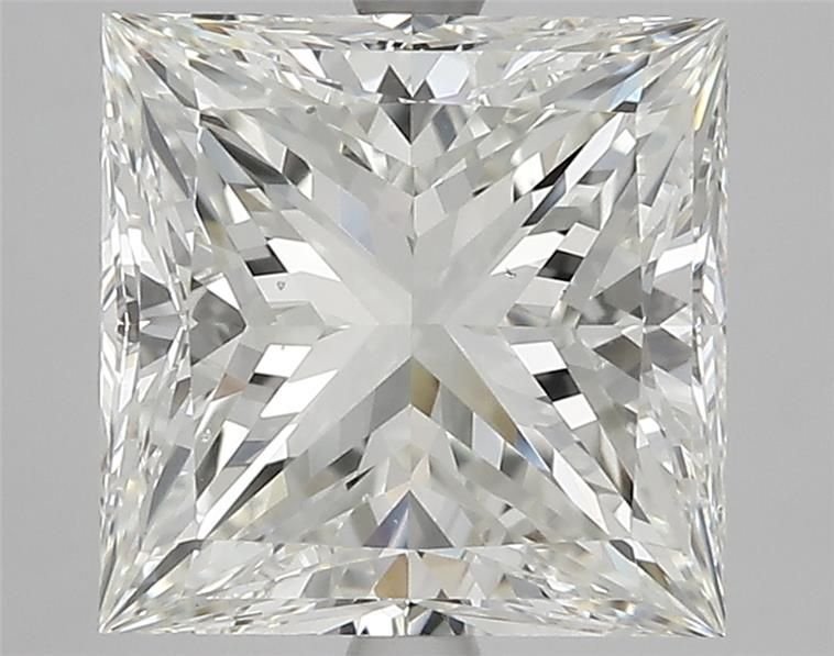 5.02ct H VS2 Rare Carat Ideal Cut Princess Diamond