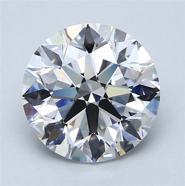 3.04ct E VS1 Excellent Cut Round Diamond