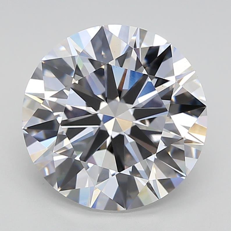 6.01ct E VS1 Rare Carat Ideal Cut Round Lab Grown Diamond