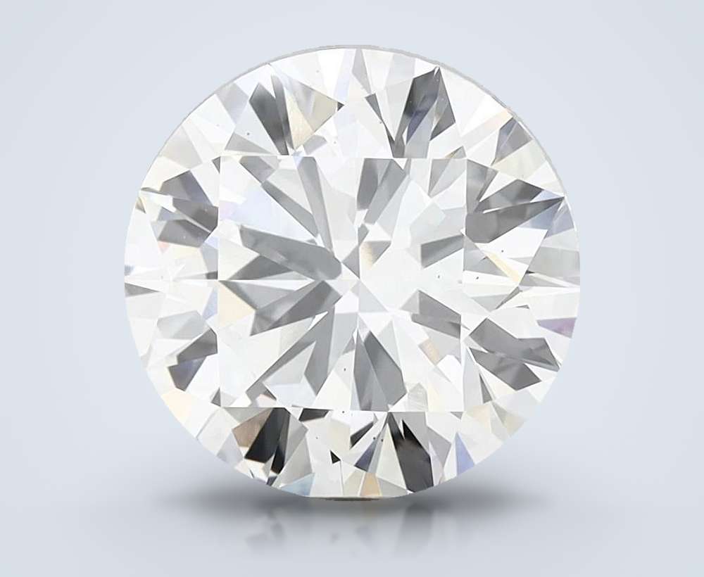 8.07 Carat Round Lab Diamond