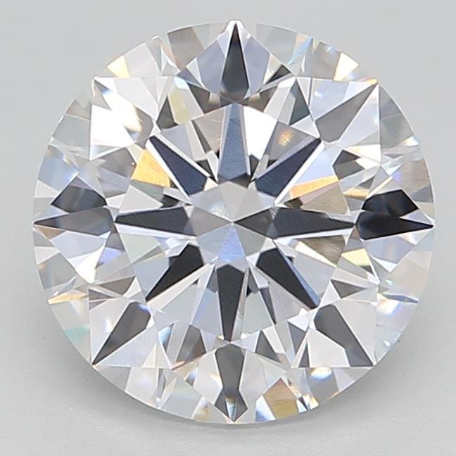 2.43ct E VVS1 Rare Carat Ideal Cut Round Lab Grown Diamond