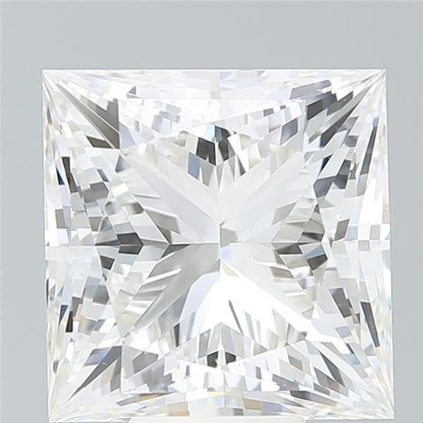 10.10ct F VS1 Rare Carat Ideal Cut Princess Lab Grown Diamond