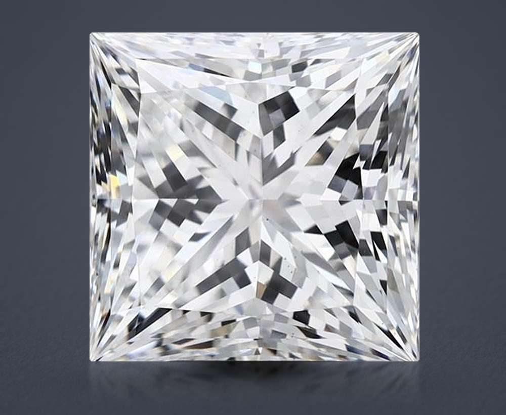 7.04 Carat Princess Lab Diamond
