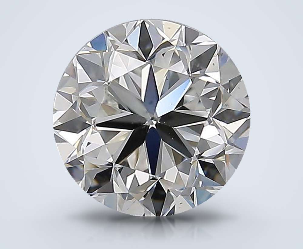 2.00 Carat Round Natural Diamond