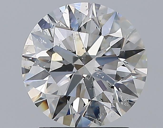 2.01ct G SI2 Rare Carat Ideal Cut Round Diamond