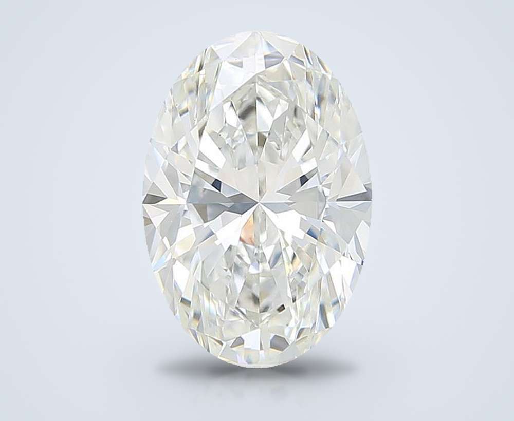 4.22 Carat Oval Lab Diamond