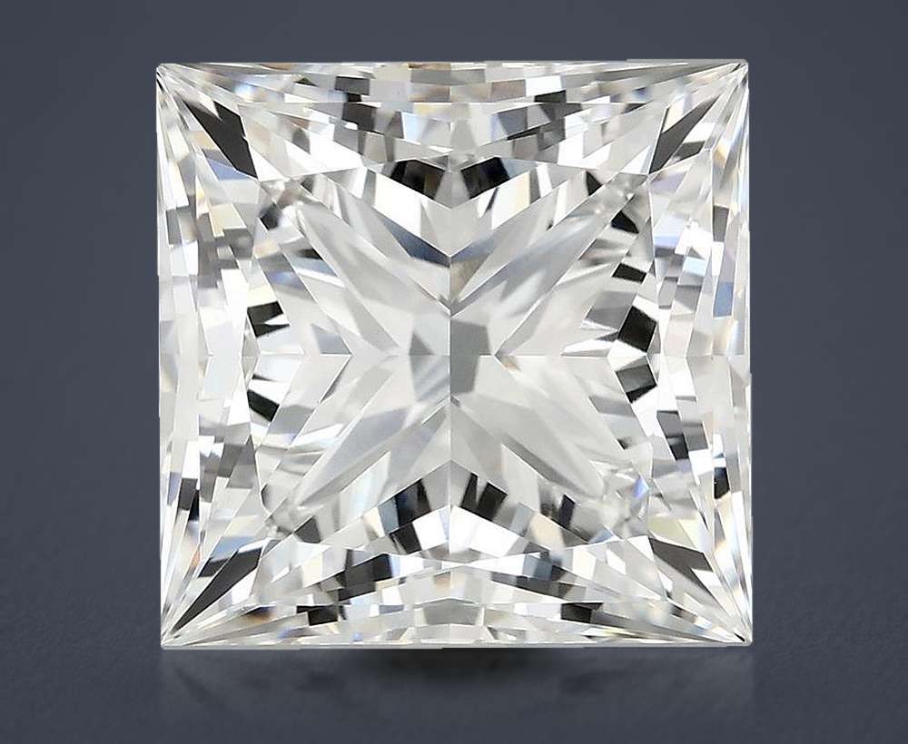 7.79 Carat Princess Lab Diamond