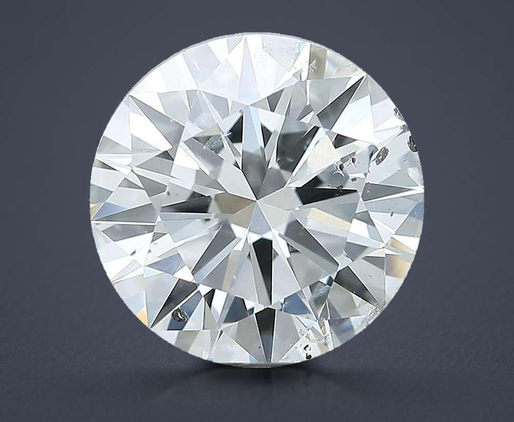 3.52 Carat Round Natural Diamond