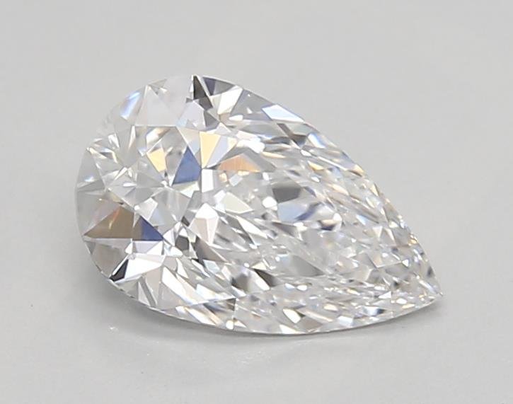 0.87ct D VVS2 Rare Carat Ideal Cut Pear Lab Grown Diamond