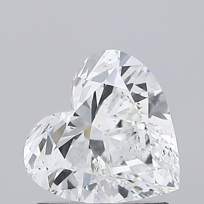 1.06ct F SI1 Rare Carat Ideal Cut Heart Diamond