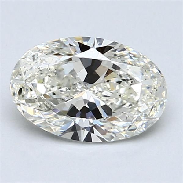 1.30ct J SI2 Rare Carat Ideal Cut Oval Diamond