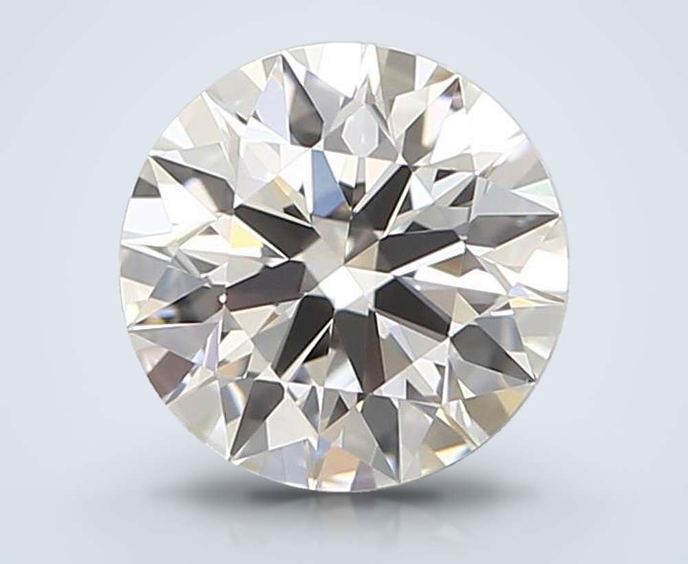 0.59 Carat Round Natural Diamond