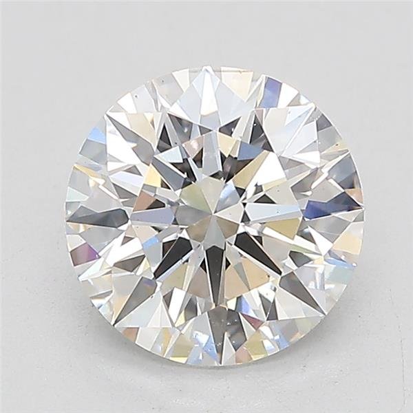 2.04ct E VS2 Rare Carat Ideal Cut Round Lab Grown Diamond