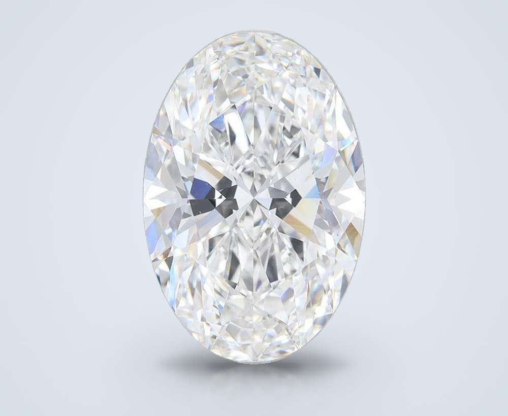 10.08 Carat Oval Lab Diamond
