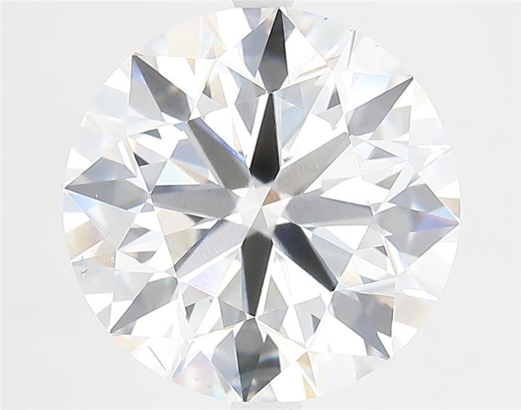 6.71ct G VS2 Rare Carat Ideal Cut Round Lab Grown Diamond