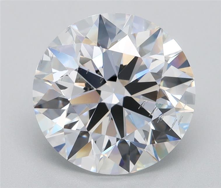 3.40ct E SI1 Rare Carat Ideal Cut Round Lab Grown Diamond