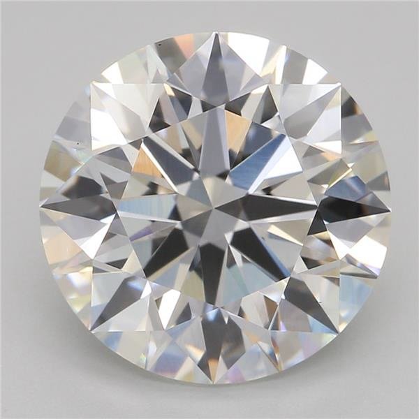 3.55ct F VVS2 Rare Carat Ideal Cut Round Lab Grown Diamond