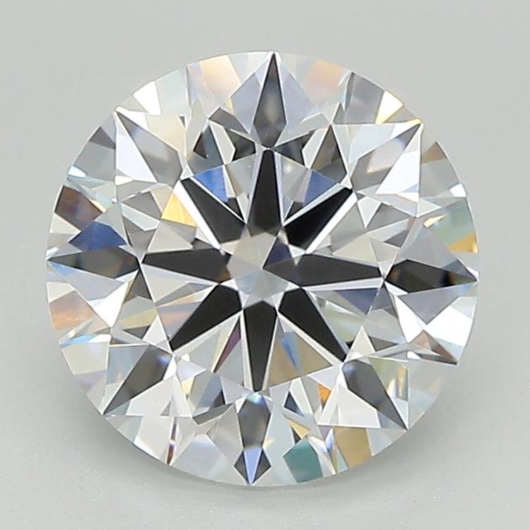 2.54ct D VVS2 Rare Carat Ideal Cut Round Lab Grown Diamond